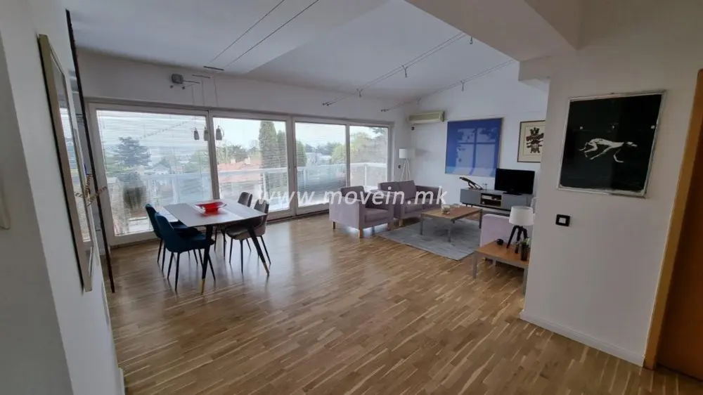 Стан со 2 спални соби, 100 м², под кирија во Водно, Скопје