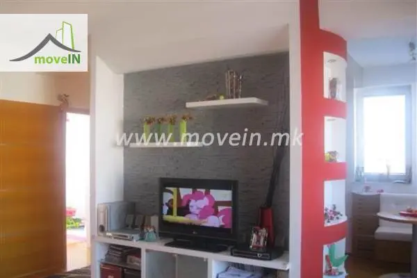 Стан со 2 спални соби, 56 м², под кирија во Дебар Маало, Скопје