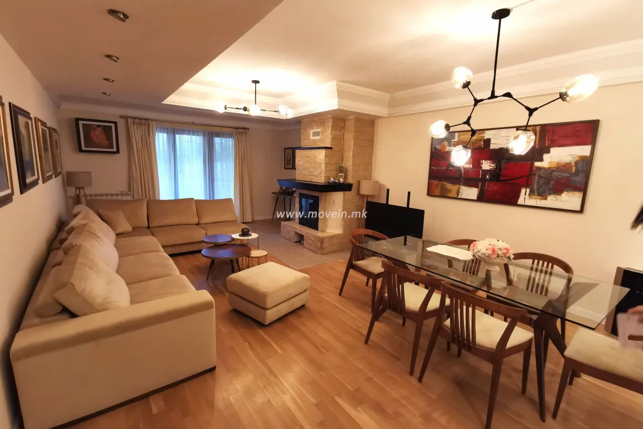 Стан со 3 спални соби, 120 м², под кирија во Водно, Скопје