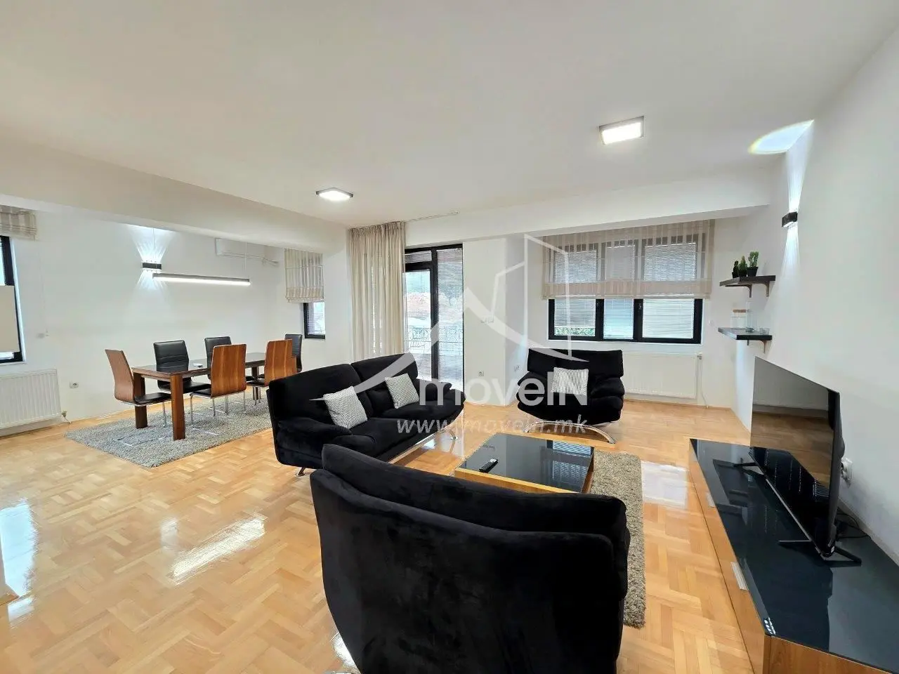 Стан со 3 спални соби, 135 м², под кирија во Пржино, Скопје