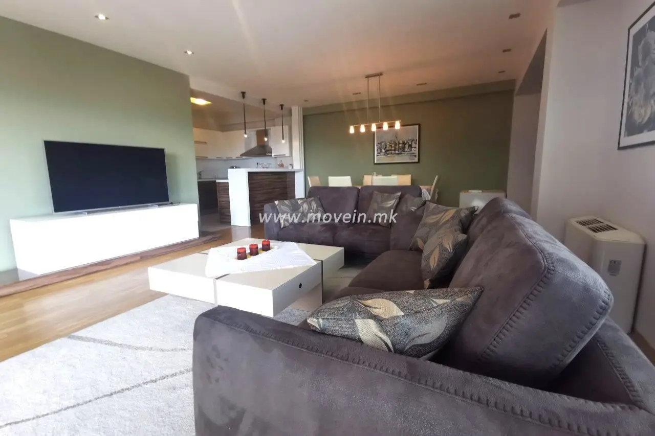 3-bedroom apartment, 141 m², for rent in Crnice, Skopje