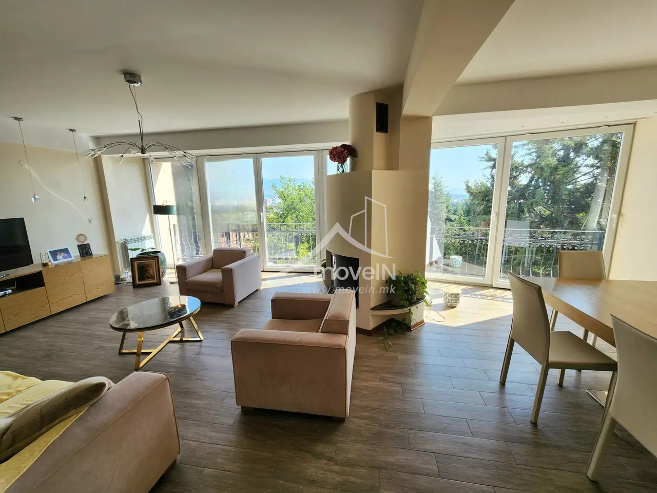 2-bedroom apartment, 130 m², for rent in Vodno, Skopje