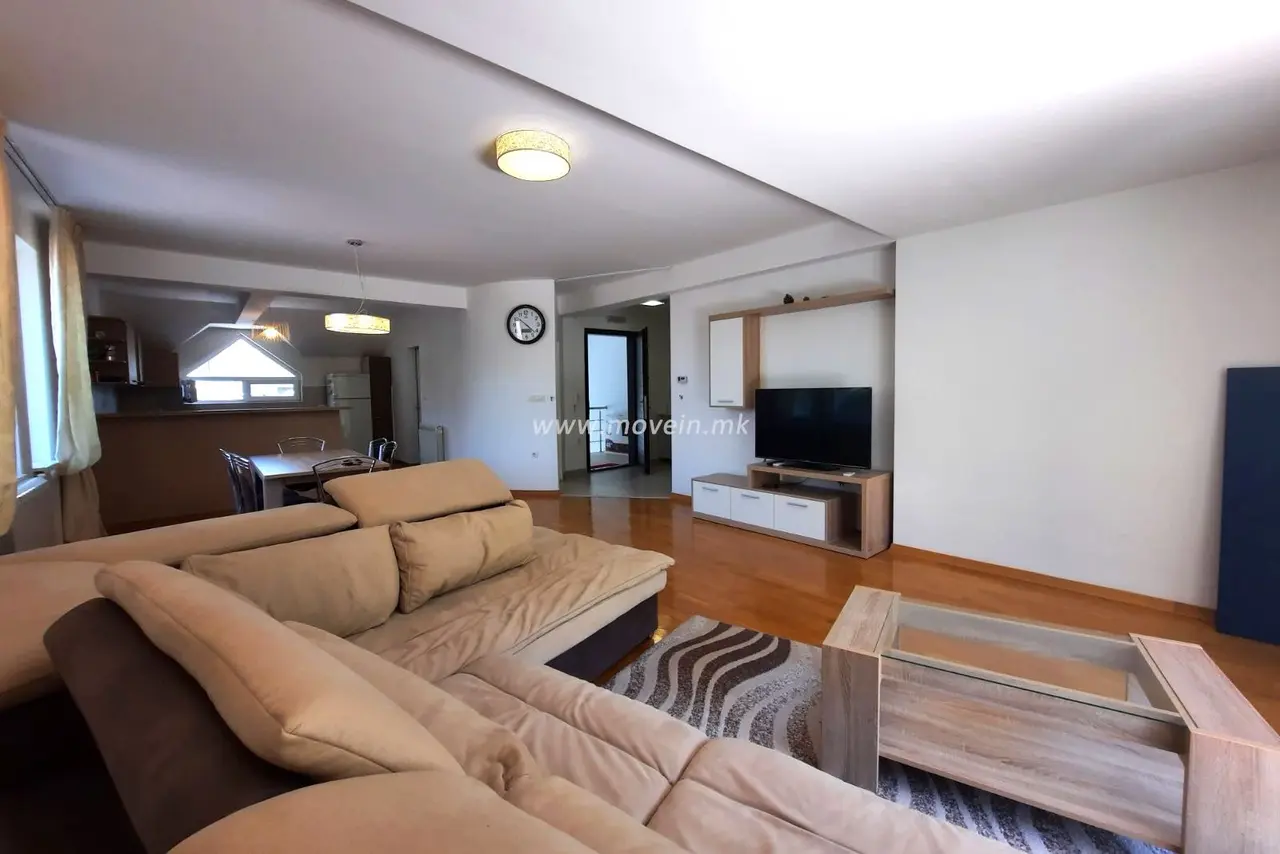 Стан со 3 спални соби, 160 м², под кирија во Козле, Скопје