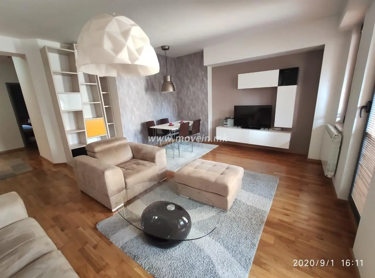 Стан со 2 спални соби, 72 м², под кирија во Капиштец, Скопје