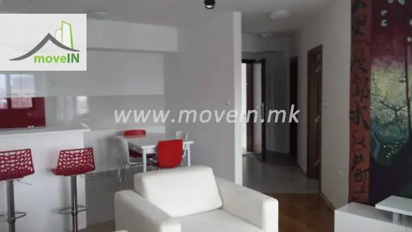 Стан со 1 спална соба, 53 м², под кирија во Центар, Скопје