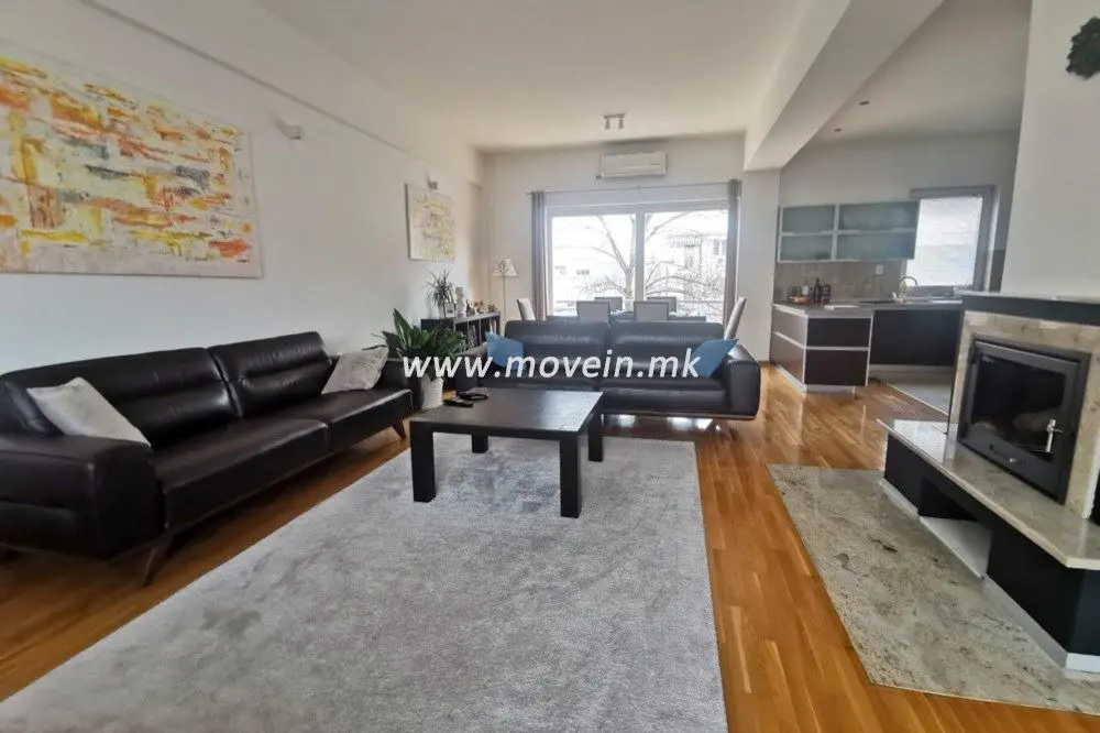 4-bedroom apartment, 200 m², for rent in Taftalidze 1, Skopje
