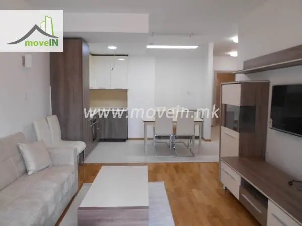 Стан со 1 спална соба, 52 м², под кирија во Карпош 2, Скопје