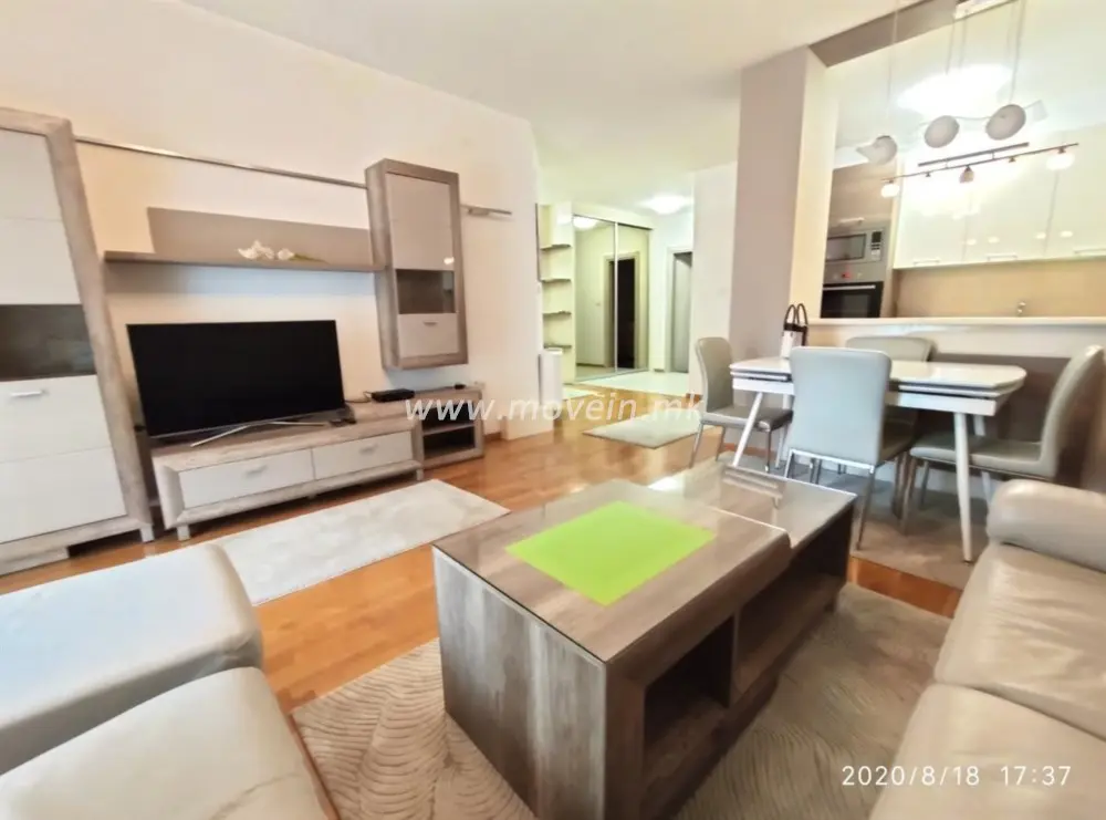 2-bedroom apartment, 87 m², for rent in Karpos 2, Skopje