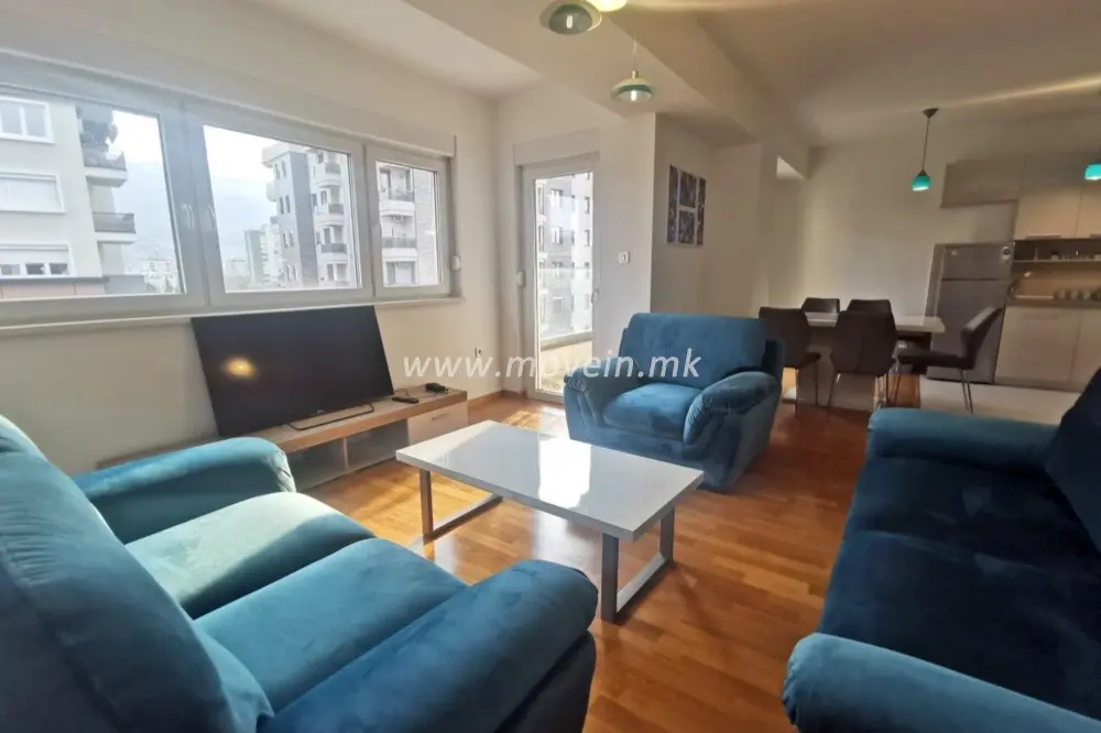 3-bedroom apartment, 100 m², for rent in Karpos 2, Skopje