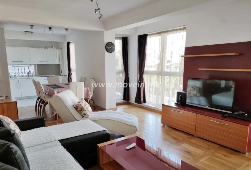 Стан со 2 спални соби, 70 м², под кирија во Козле, Скопје