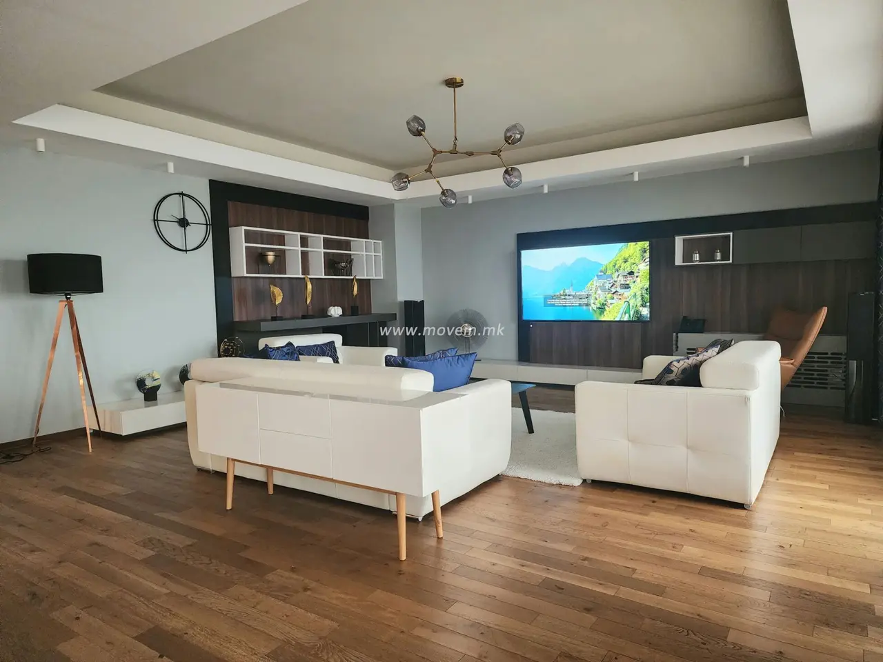Стан со 3 спални соби, 220 м², под кирија во Водно, Скопје