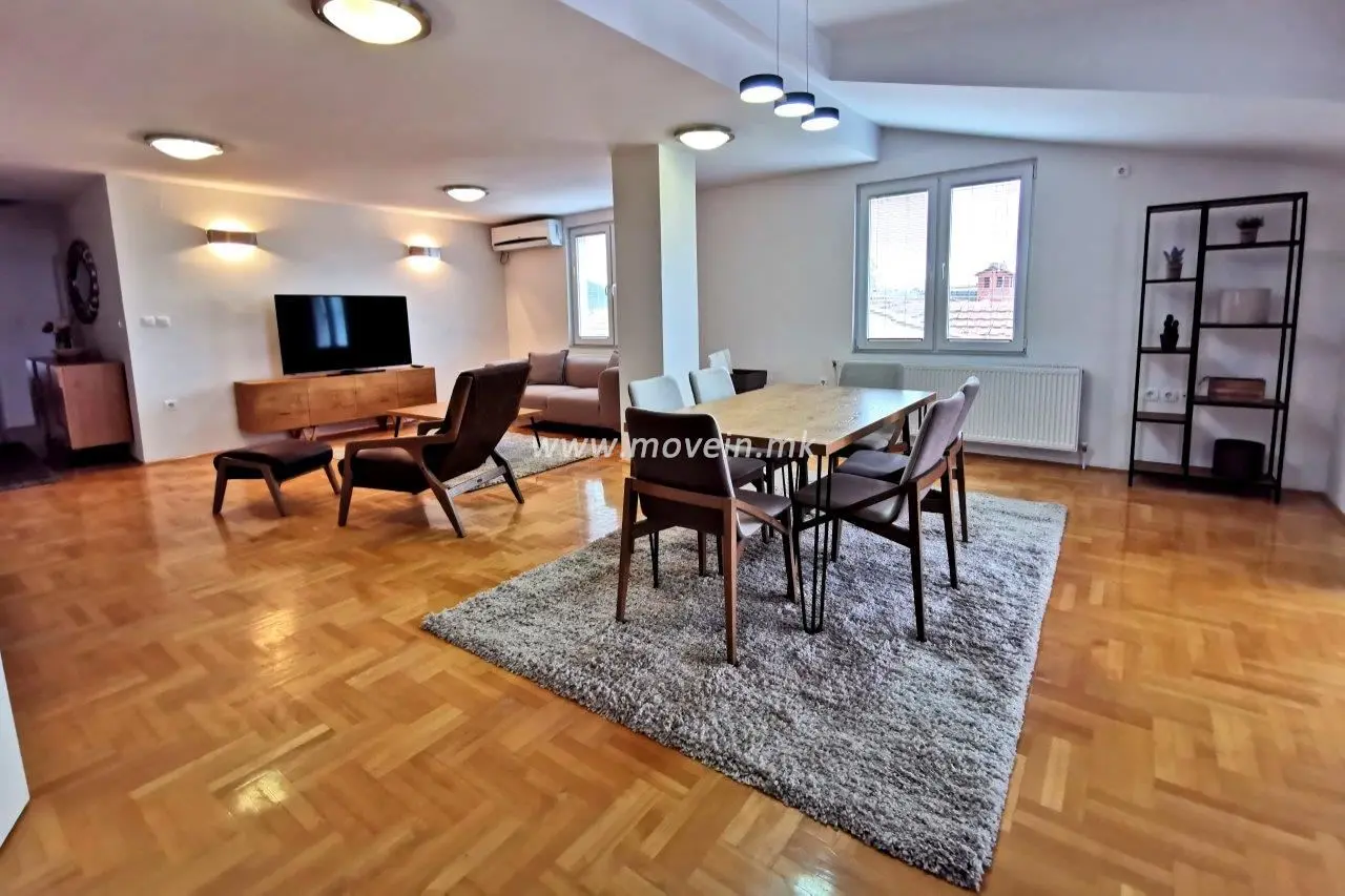 Стан со 3 спални соби, 115 м², под кирија во Црниче, Скопје