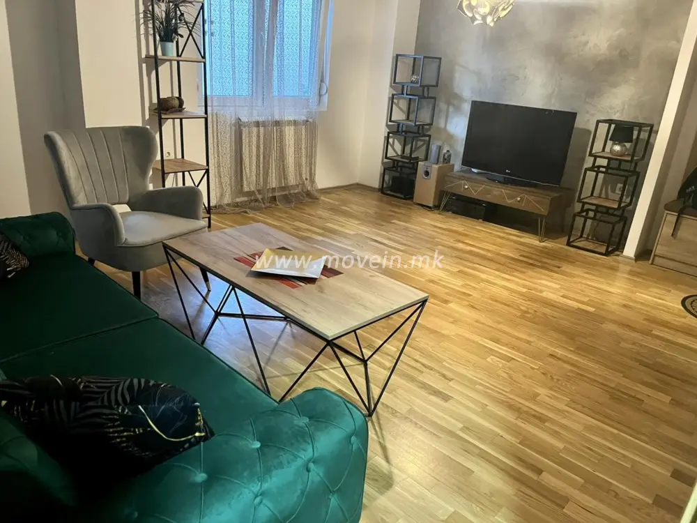 Стан со 1 спална соба, 50 м², под кирија во Дебар Маало, Скопје