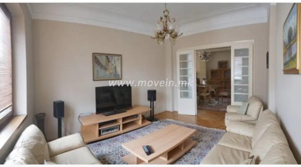 3-bedroom apartment, 160 m², for rent in Debar Maalo, Skopje