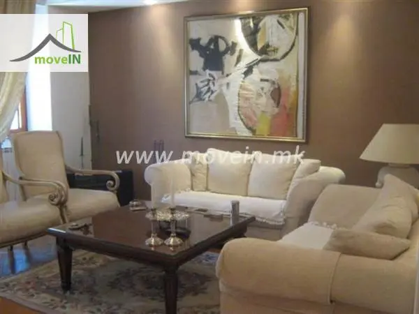 2-bedroom apartment, 76 m², for rent in Debar Maalo, Skopje