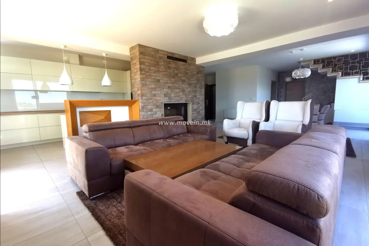 Стан со 4 спални соби, 230 м², под кирија во Карпош 3, Скопје