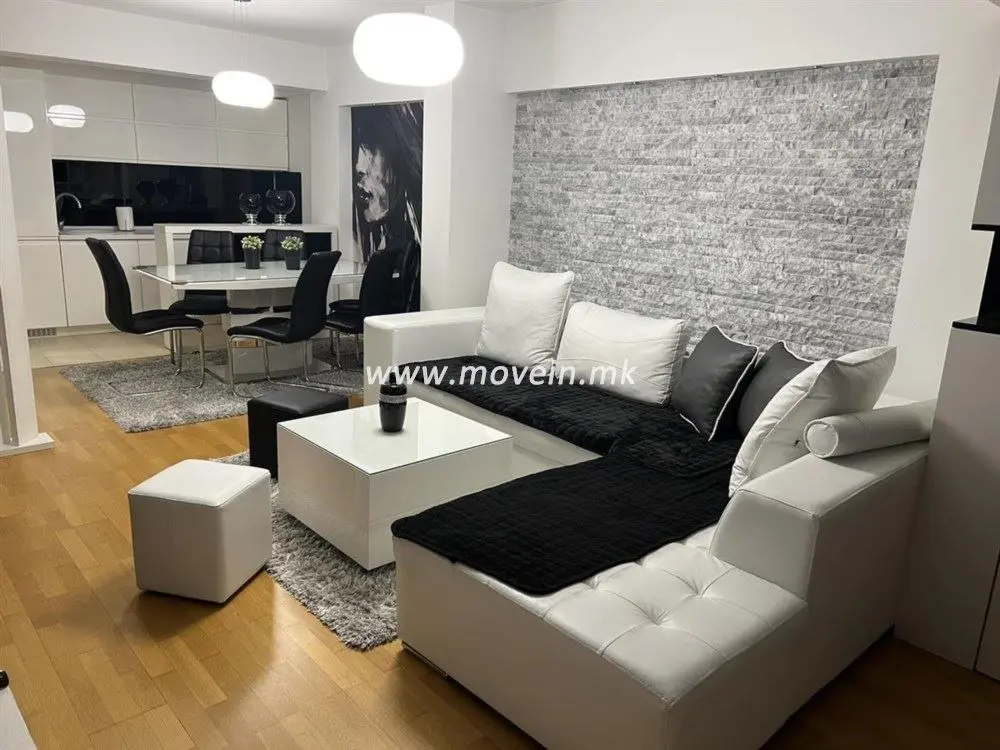 2-bedroom apartment, 70 m², for rent in Centar, Skopje