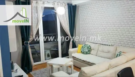 1-bedroom apartment, 53 m², for rent in Karpos 2, Skopje