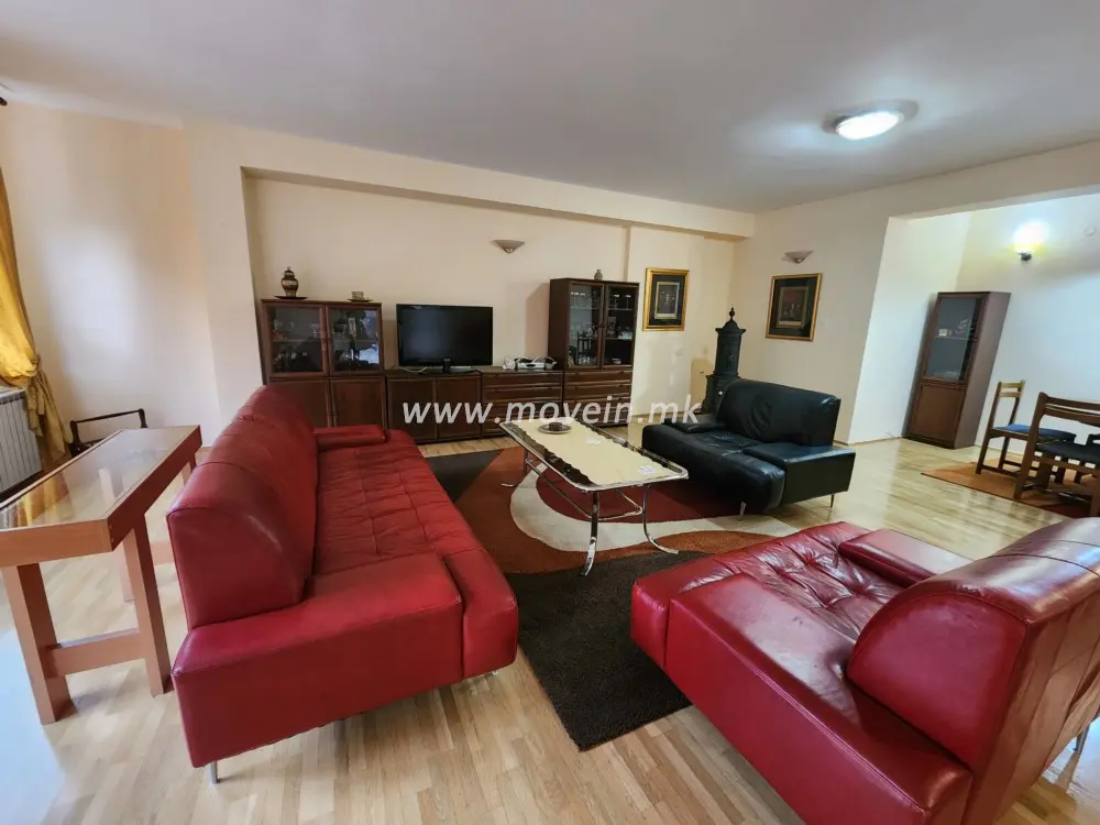 Стан со 3 спални соби, 140 м², под кирија во Дебар Маало, Скопје