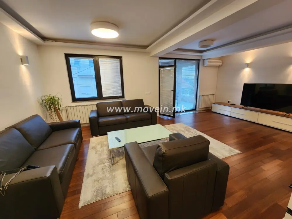 Стан со 3 спални соби, 140 м², под кирија во Црниче, Скопје