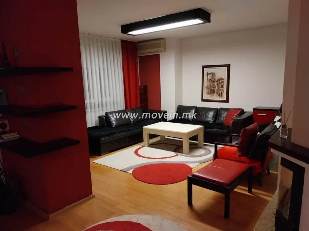 Стан со 3 спални соби, 115 м², под кирија во Центар, Скопје