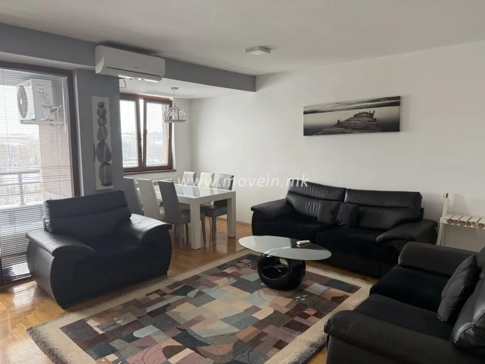 2-bedroom apartment, 80 m², for rent in Karpos 2, Skopje
