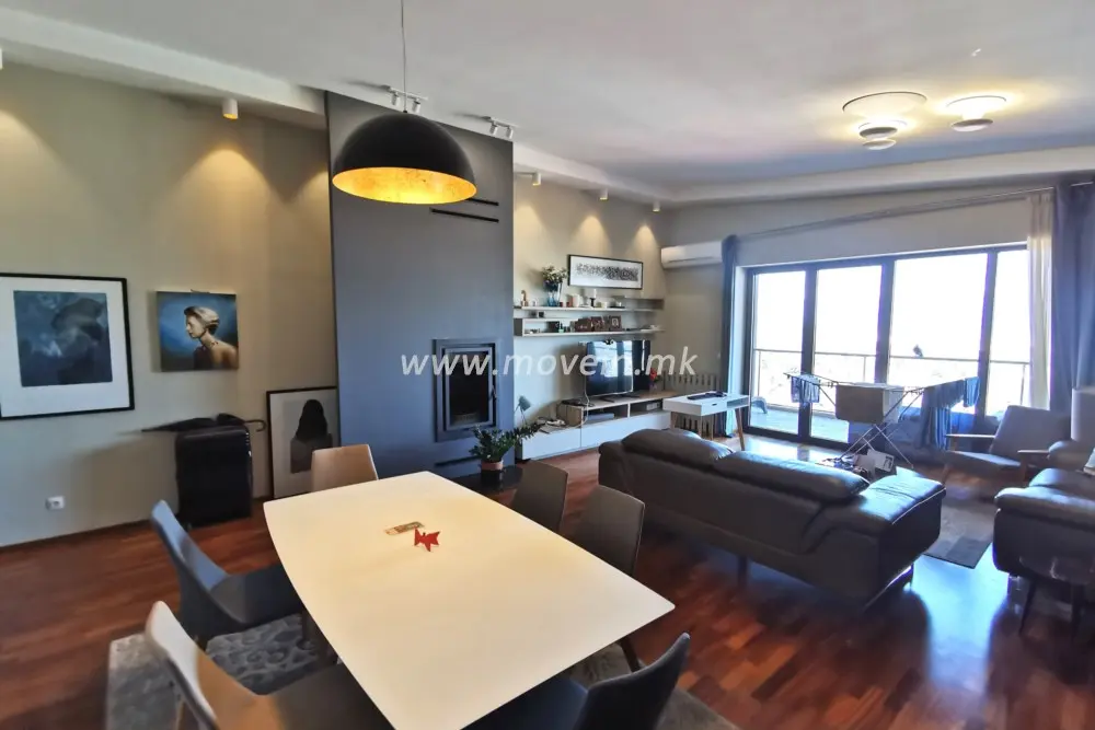 Стан со 3 спални соби, 162 м², под кирија во Водно, Скопје
