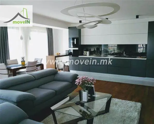 Стан со 2 спални соби, 104 м², под кирија во Карпош 2, Скопје