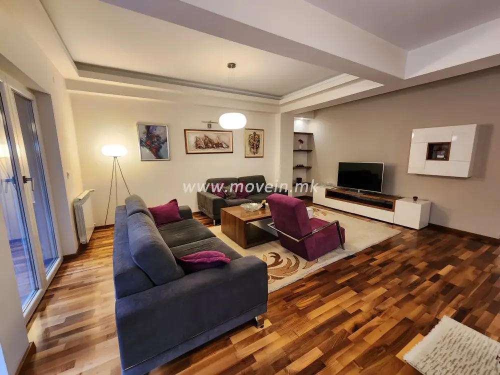 Стан со 3 спални соби, 150 м², под кирија во Козле, Скопје