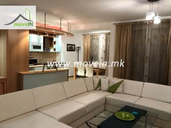 Стан со 2 спални соби, 90 м², под кирија во Центар, Скопје