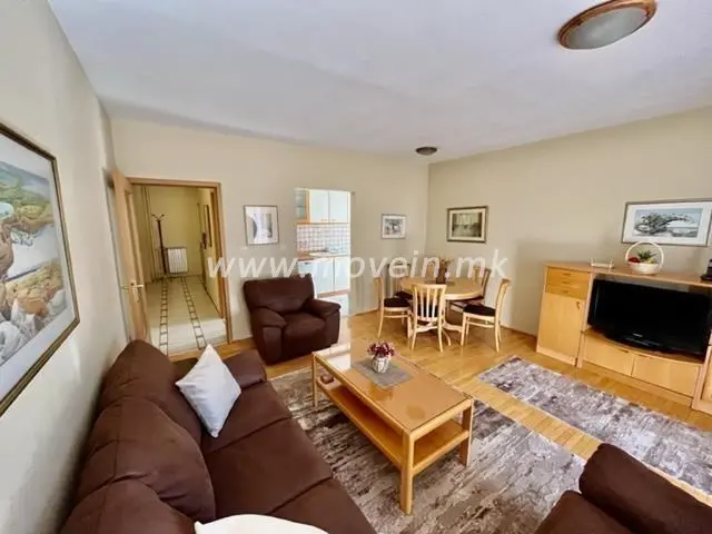 2-bedroom apartment, 60 m², for rent in Debar Maalo, Skopje