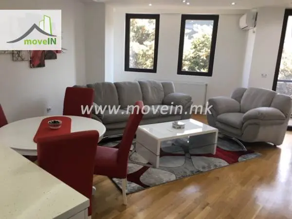 2-bedroom apartment, 64 m², for rent in Centar, Skopje