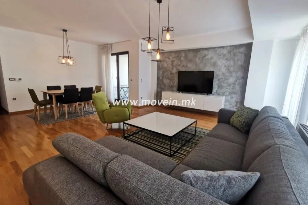 Стан со 2 спални соби, 93 м², под кирија во Капиштец, Скопје