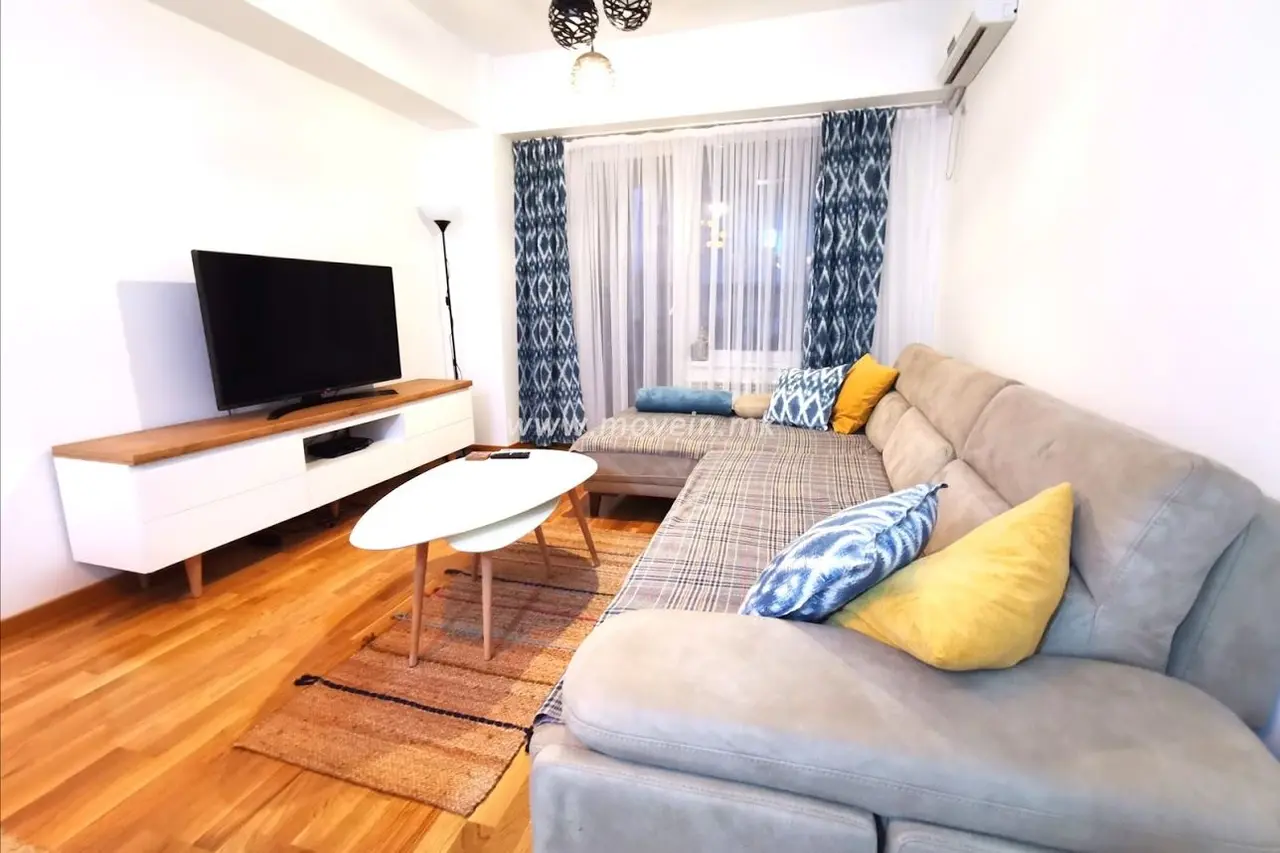 Стан со 2 спални соби, 70 м², под кирија во Карпош 2, Скопје