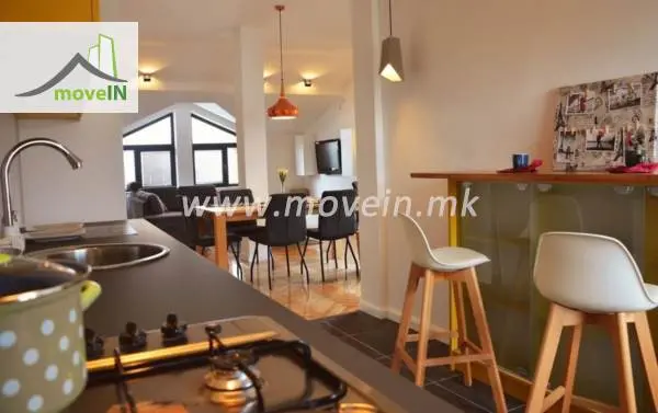 1-bedroom apartment, 60 m², for rent in Debar Maalo, Skopje