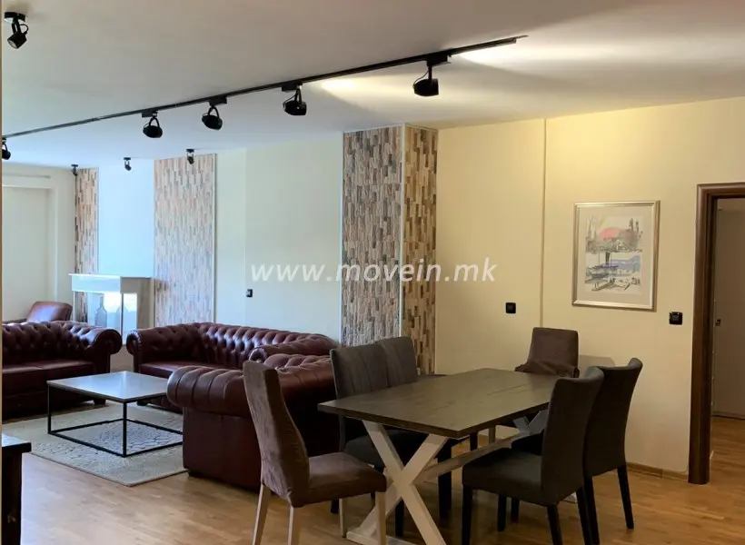 Стан со 3 спални соби, 150 м², под кирија во Дебар Маало, Скопје