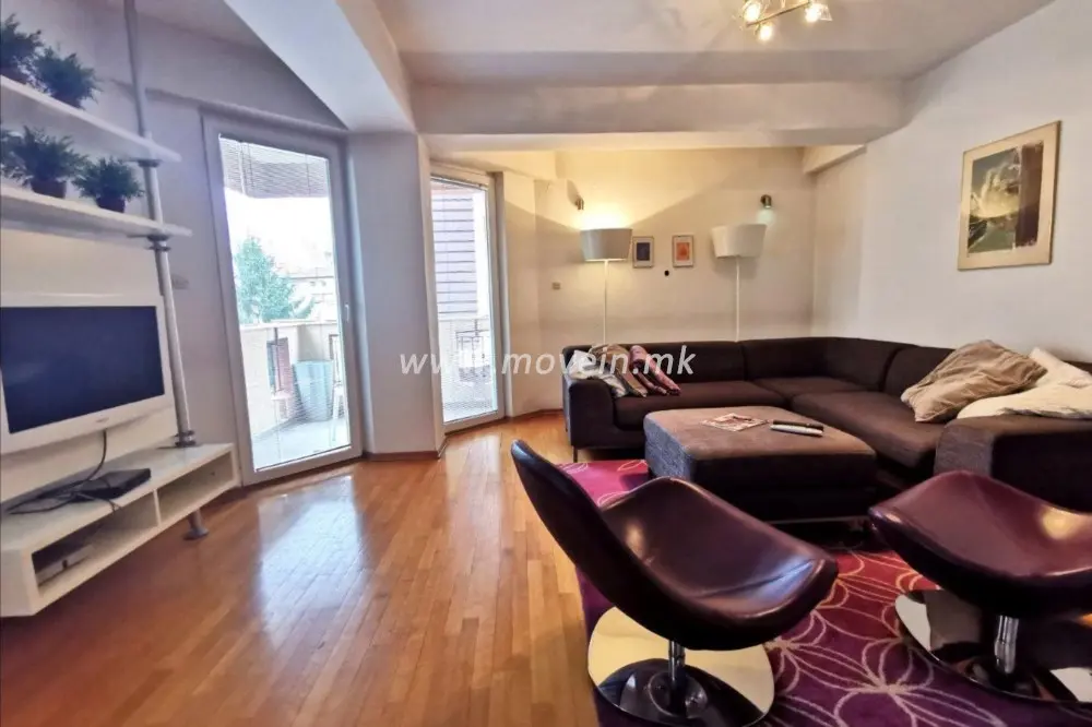 2-bedroom apartment, 96 m², for rent in Centar, Skopje