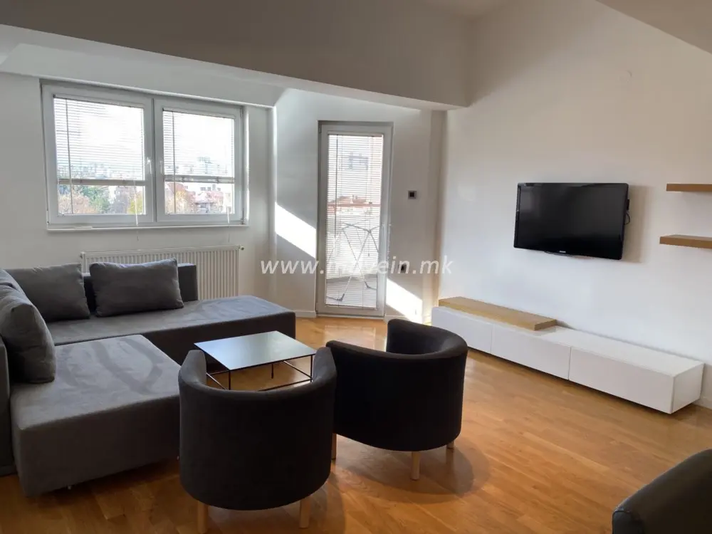 3-bedroom apartment, 100 m², for rent in Centar, Skopje