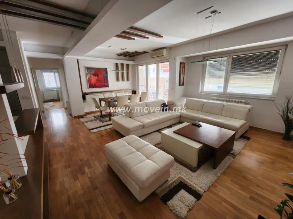 Стан со 3 спални соби, 110 м², под кирија во Козле, Скопје
