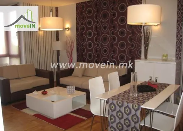 Стан со 2 спални соби, 70 м², под кирија во Центар, Скопје