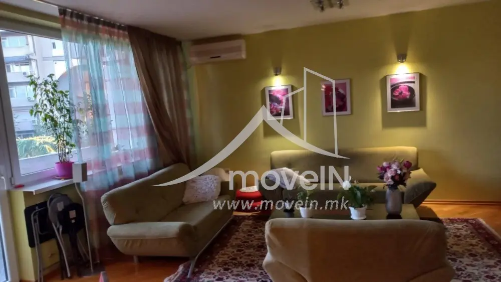 2-bedroom apartment, 90 m², for rent in Centar, Skopje