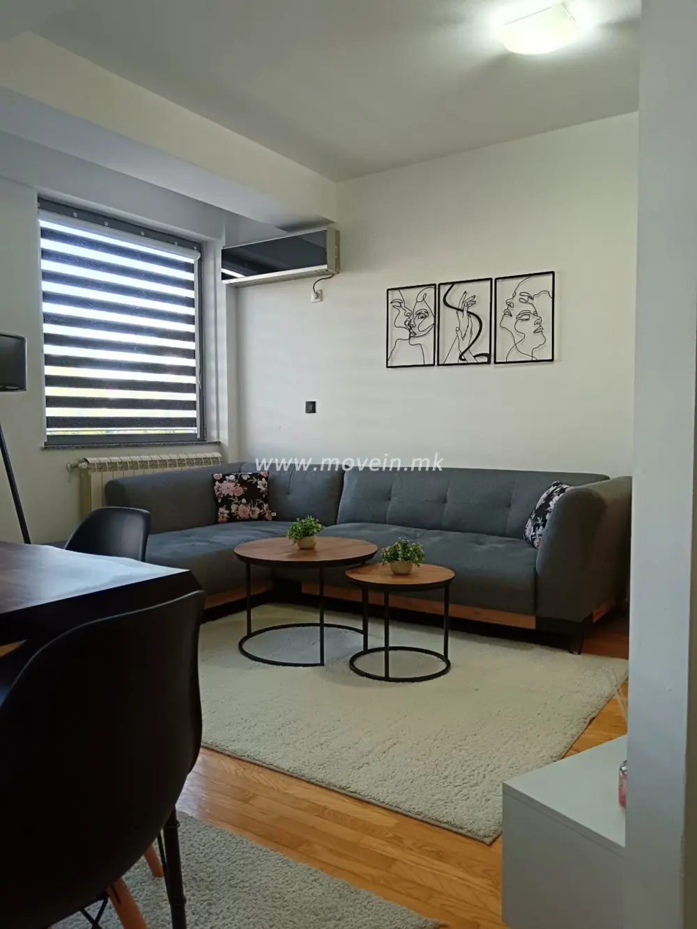 1-bedroom apartment, 42 m², for rent in Debar Maalo, Skopje