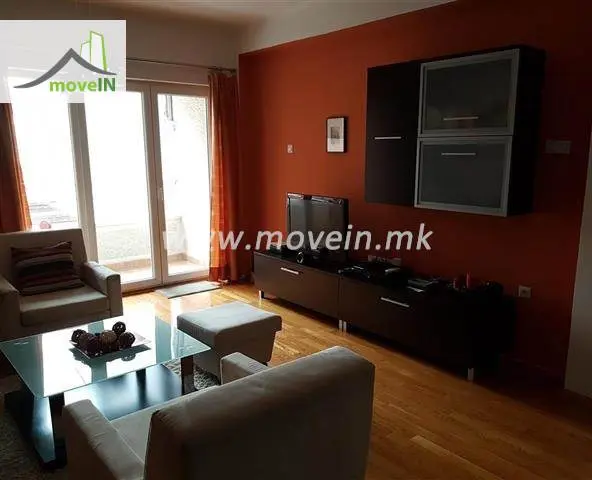 Стан со 2 спални соби, 77 м², под кирија во Центар, Скопје