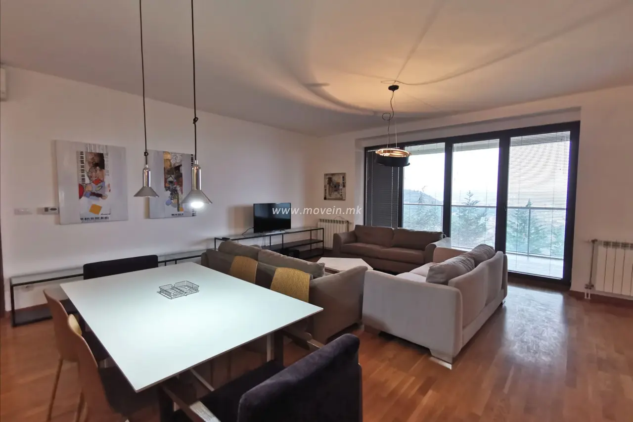3-bedroom apartment, 160 m², for rent in Vodno, Skopje