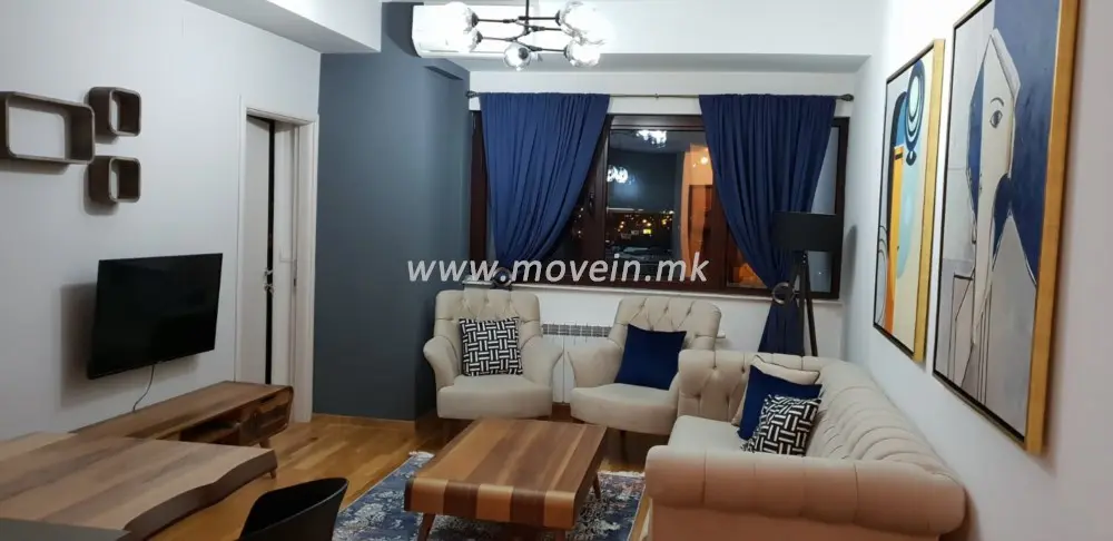 1-bedroom apartment, 45 m², for rent in Karpos 2, Skopje