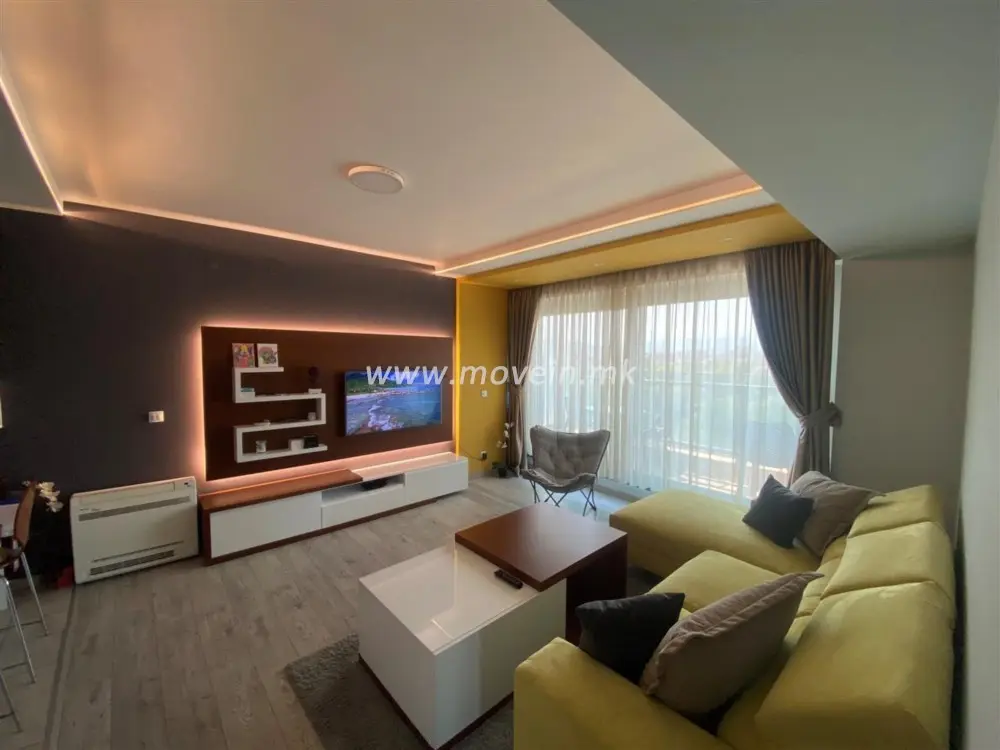 2-bedroom apartment, 85 m², for rent in Aerodrom, Skopje