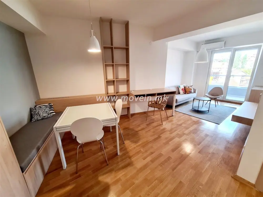 Стан со 1 спална соба, 54 м², под кирија во Капиштец, Скопје
