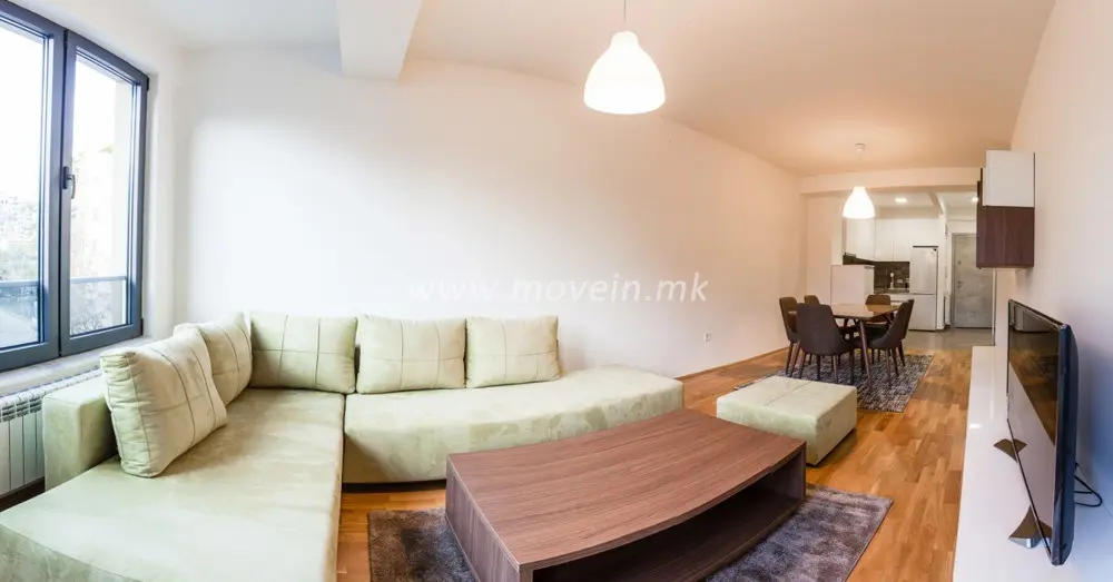 Стан со 1 спална соба, 55 м², под кирија во Капиштец, Скопје