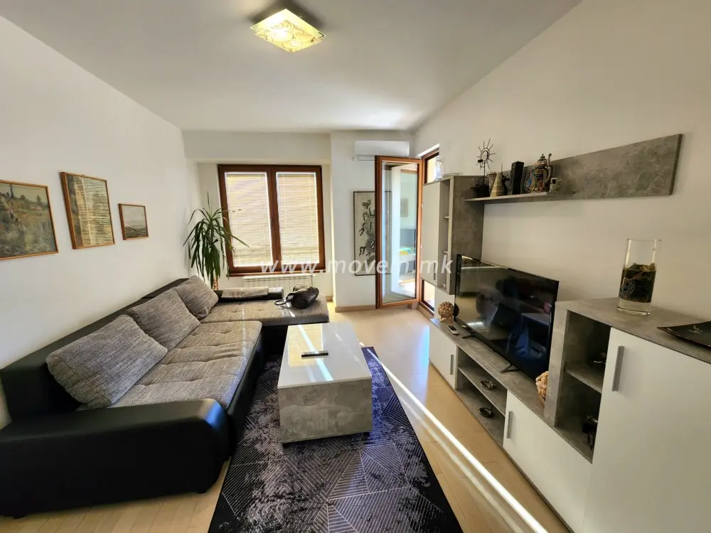 Стан со 1 спална соба, 50 м², под кирија во Кисела Вода, Скопје