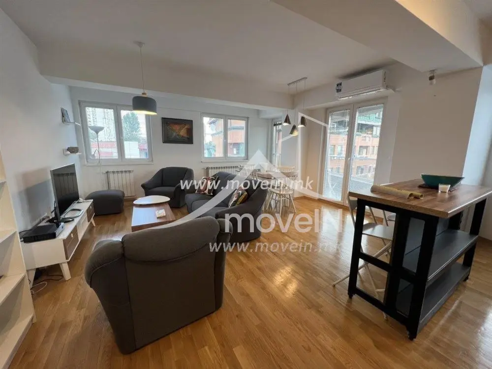 Стан со 2 спални соби, 80 м², под кирија во Капиштец, Скопје
